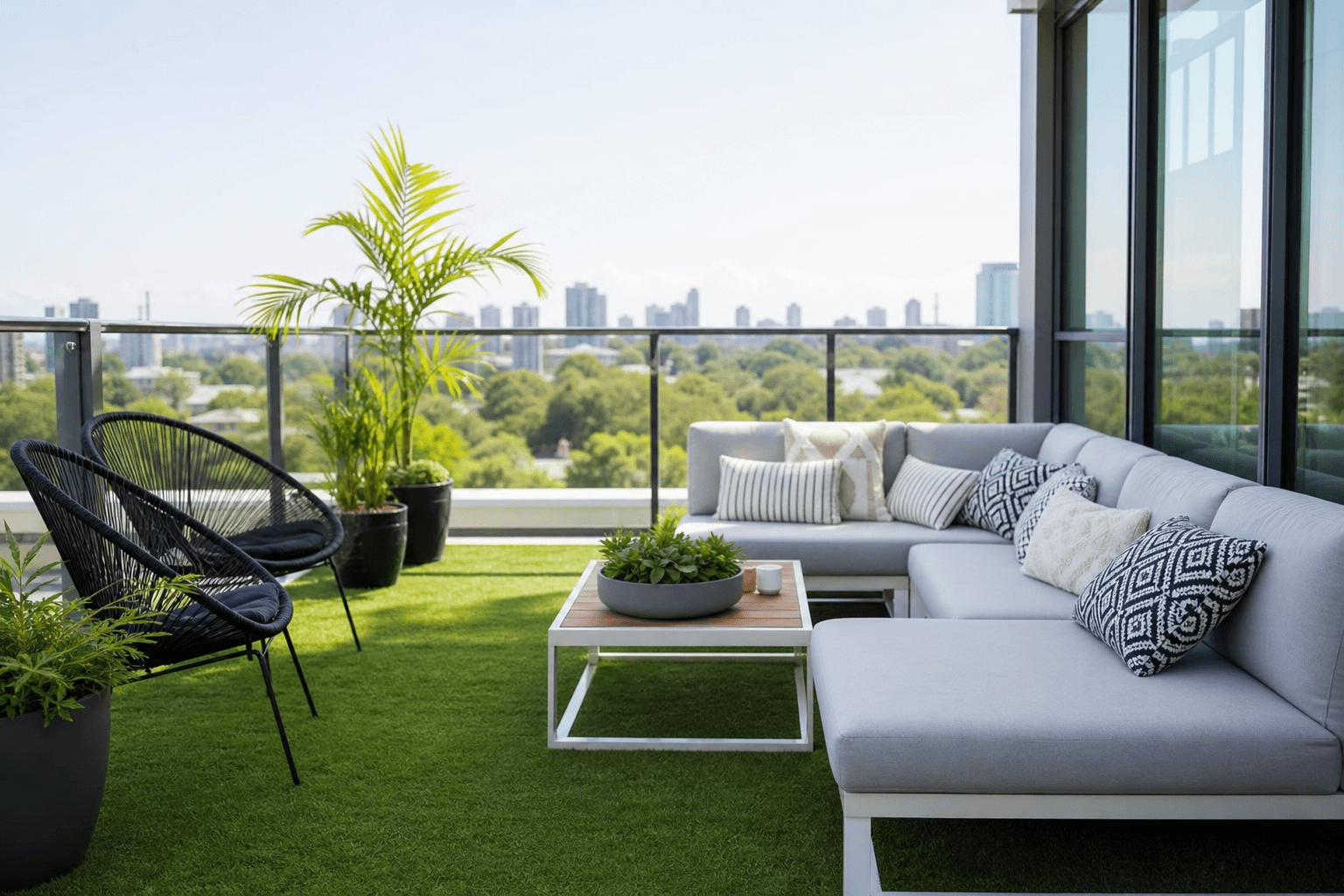 Rooftop, Patio & Balcony Turf in Surrey, BC